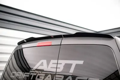 Maxton Design Spoilerlippe für VW Caddy Mk3 Facelift – Schwarz glänzend