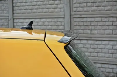Maxton Design Spoilerlippe für VW Golf 4 – Schwarz glänzend