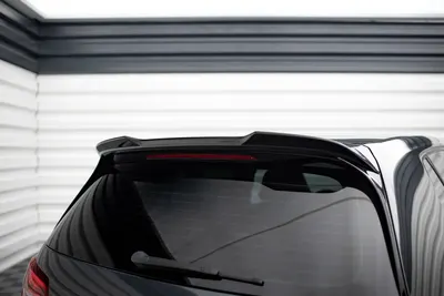 Maxton Design Spoilerlippe für VW Golf 7 R / R-Line / GTI / GTD / Mk7 Facelift – Schwarz glänzend