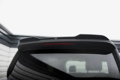 Maxton Design Spoilerlippe für VW Multivan T7 – Schwarz glänzend