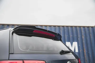 Maxton Design Spoilerlippe für VW Passat B8 Variant – Schwarz glänzend