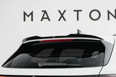 Maxton Design Spoilerlippe für VW Passat B9 – Schwarz glänzend