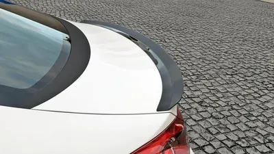 Maxton Design Spoilerlippe für VW Passat CC R36 RLINE – Schwarz glänzend