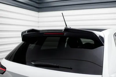 Maxton Design Spoilerlippe für VW Polo GTI Mk6/Mk6 Facelift – Schwarz glänzend