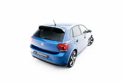 Maxton Design Spoilerlippe für VW Polo GTI / R-line Mk6 / Mk6 Facelift – Schwarz glänzend