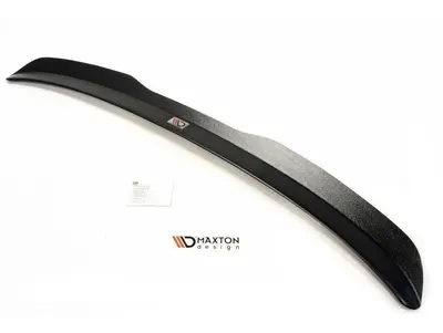Maxton Design Spoilerlippe für VW Polo Mk5 (R WRC LOOK) – Schwarz glänzend