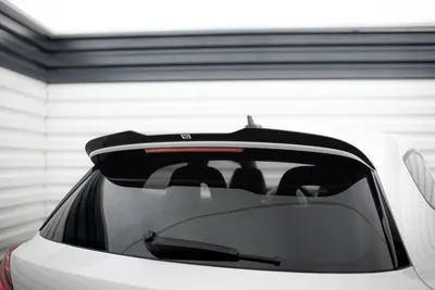 Maxton Design Spoilerlippe für VW Scirocco Mk3 Facelift – Schwarz glänzend