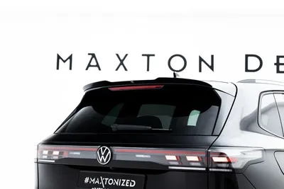 Maxton Design Spoilerlippe für VW Tiguan Mk3 – Schwarz glänzend