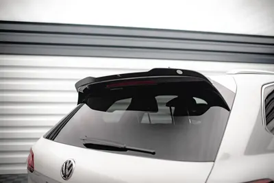 Maxton Design Spoilerlippe für VW Touareg R-Line Mk3 – Schwarz glänzend