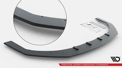 Maxton Design Street Pro Frontsplitter für Audi RS5 Coupé / Sportback F5 – Schwarz matt