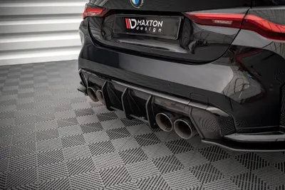 Maxton Design Street Pro Heckdiffusor für BMW M4 G82 – Schwarz matt