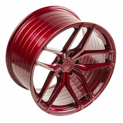 Z-Performance ZP2.1 (FlowForged) Felgen 20 Zoll 9x20 ET25 5x112 Blood Red (Custom Finish) – Felgensatz für Audi