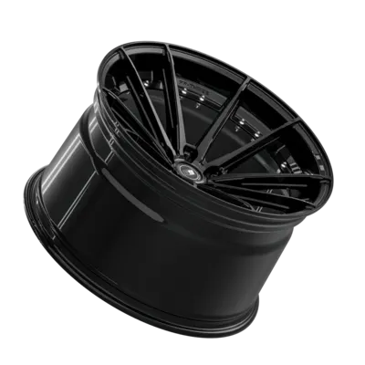 SIXNINE FF-THREE Felge 10,5x20 ET15 5x112 GlossyBlack – Einzelfelge
