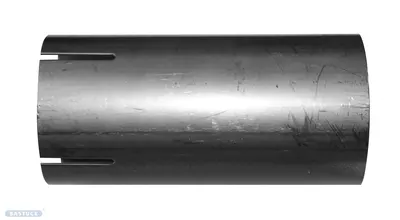 BASTUCK Adapter Endschalldämpfer auf Serie auf Ø 60 mm für Audi A3 8P/S3 8P u. a. (A63-60VW)