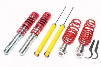 TA Technix Gewindefahrwerk für Audi A3 / Seat Leon, Toledo II / Skoda Octavia I / VW Bora, Golf IV, New Beetle – EVOGWVW04/1