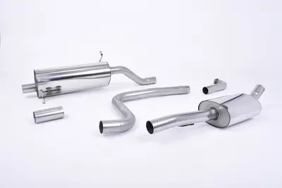 Milltek Abgasanlage Ford Fiesta Mk8 EcoBoost ohne GPF – Resonated