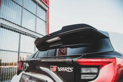 Maxton Design Gurney-Flap / Heck-Spoiler-Aufsatz für Toyota GR Yaris Mk4 – mit ABE
