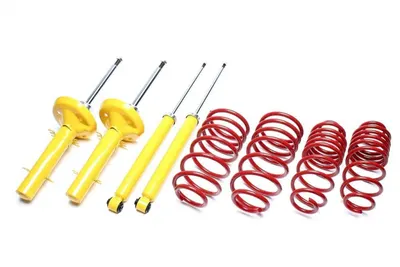 TA Technix Sportfahrwerk für VW Golf VI Cabriolet 1.2 TSI (1K) – 25/20mm – Federbein Ø50mm – EVOVW306