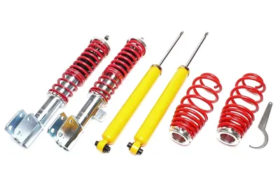 TA Technix Gewindefahrwerk für Citroën C4 I, C4 Coupe / Peugeot 307, 307SW, 307CC – EVOGWPE02