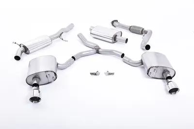 Milltek Abgasanlage Audi A4 2.0 TFSI B9 quattro Limousine & Avant – Resonated