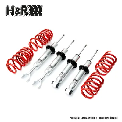 H&R Monotube Gewindefahrwerk Audi A6 C5 Avant 4B5, 4B6 – 29482-3