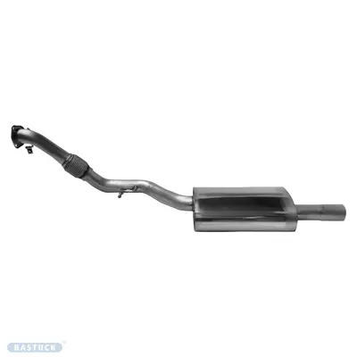 BASTUCK Vorschalldämpfer für Fahrzeuge ohne Partikelfilter für Audi A4 B9/A5 F5 TFSI (AUA4/B9-1/A)