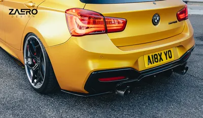 EVO-1 Diffusor Erweiterung für BMW 1er F20 | F21 - M135 | M140 (LCI - Facelift)