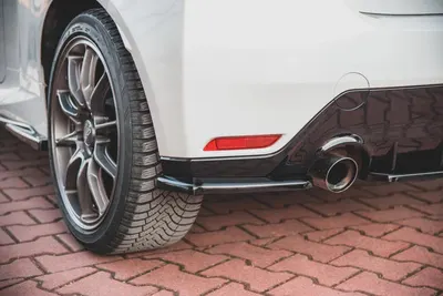 Maxton Design Heck Ansatz Flaps Diffusor V.1 für Toyota GR Yaris Mk4 – mit ABE