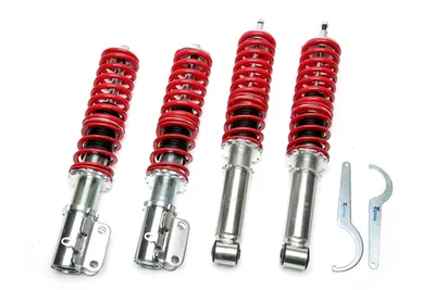TA Technix Gewindefahrwerk Deep Version für Seat Toledo I / VW Golf III / Golf III / IV Cabriolet / Vento – X-GWVW03