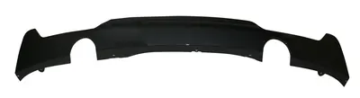 BASTUCK Heckschürzeneinsatz, mit Ausschnitt für 2 x Einfach-Endrohr für BMW 4er F32/F33/F36 (BMWF32-HE2)