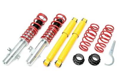 TA Technix Gewindefahrwerk für Peugeot 207 / 207 SW Vorderachse= Ø 47mm (W) – EVOGWPE05
