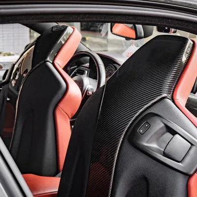 Dry Carbon Sitz Cover für BMW M2 F87 + Competition / M3 F80 / M4 F82 F83