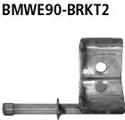 BASTUCK Halter für Endschalldämpfer hinten links für BMW 3er E90/3er E91 / 3er E92/3er E93 (BMWE90-BRKT2)