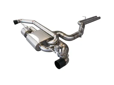 HG Motorsport EGO-X Klappenabgasanlage für Audi TT RS 8J Coupé quattro 340/360 PS – 3,5" Edelstahl, ECE möglich