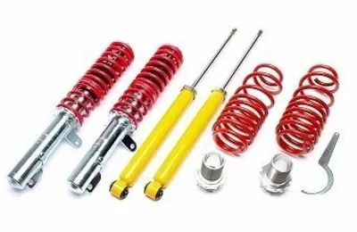 TA Technix Gewindefahrwerk für Audi TT, TT Roadster 2-WD (8N) / Seat Leon Cupra 2-WD (1M) / Skoda Octavia I RS (1U) – EVOGWAU01
