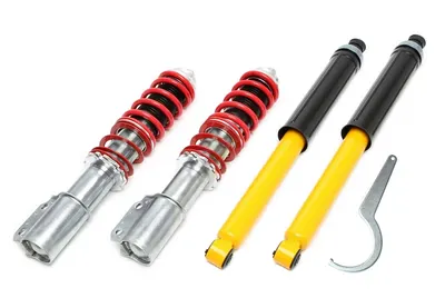 TA Technix Gewindefahrwerk Deep Version für Renault 19 I / II, -Chamade, -Cabriolet – X-GWRE04 (ohne Gutachten)