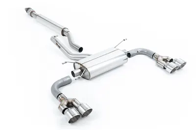 Milltek Abgasanlage vierflutig Toyota GR86 – Resonated