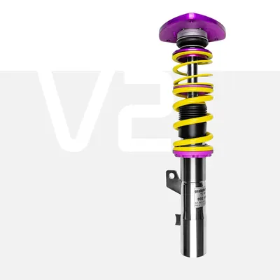 gepfeffert.com Gewindefahrwerk V2 für Audi TT 8S/FV quattro (ab 2015) Ø 55mm (mit Sturzdomlager und Stilllegungssatz) | 1ZS10110