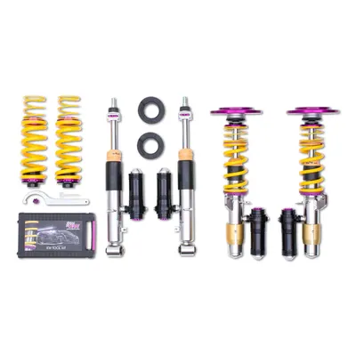 KW Gewindefahrwerk V3 Clubsport inkl. Stützlager für BMW M4 (F82) / M3 (F80) – VA-Last bis 990 kg | 352208AN