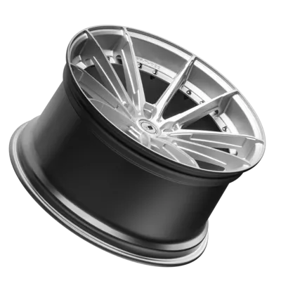 SIXNINE FF-THREE Felge 11x22 ET27 5x112 HyperSilver – Einzelfelge