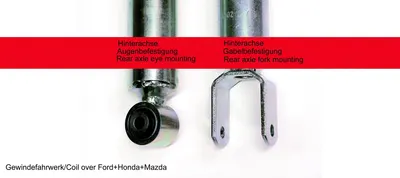 H&R Monotube Gewindefahrwerk Mazda 121 III JASM, JBSM – 29759-1
