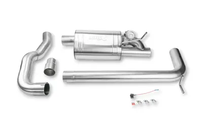 HG Motorsport EGO-X Klappenabgasanlage für Audi A1 GB 40 TFSI & VW Polo GTI AW 207 PS – 3" Edelstahl mit ECE