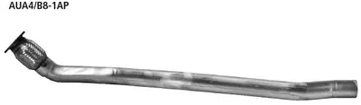 BASTUCK Motorsport Ersatzrohr für Vorschalldämpfer für Audi A4 B8/A5 B8 (AUA4/B8-1AP)