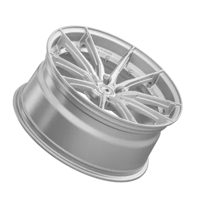 SIXNINE FF-THREE Felge 9x21 ET38 5x112 HyperSilver – Einzelfelge