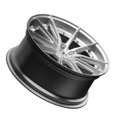 SIXNINE FF-THREE Felge 10x22 ET30 5x112 HyperSilver – Einzelfelge