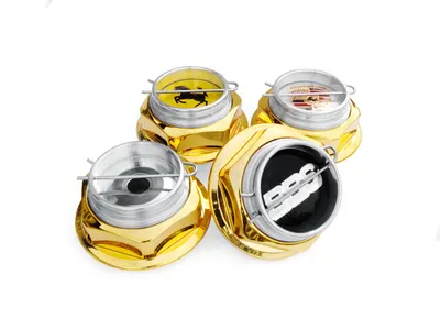 MG-line Sechskantmuttern V2 Kit – vergoldet für BBS RS, RSII, RC