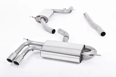 Milltek Abgasanlage Audi A3 1.8 TSI 2WD 3-Türer – Resonated