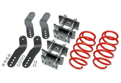 TA Technix Tieferlegungsfedern für VW Caddy III / IV (2K/2KN 55/45-75mm) – VA=55mm / HA=45-75mm – EVOVW152F (ohne Gutachten)
