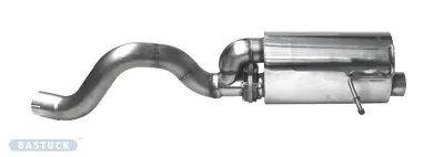 BASTUCK Endschalldämpfer mit Abgasklappe Renault Megane 4 für Renault Megane 4 1.6l TCe inkl. GT (REMG4/T-K/70)