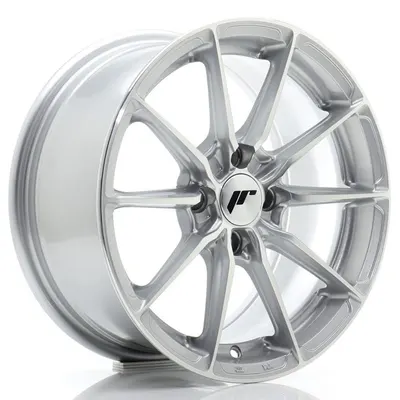 Japan Racing JR-37 Felge 7x15 Zoll Silver Machined – 4x100